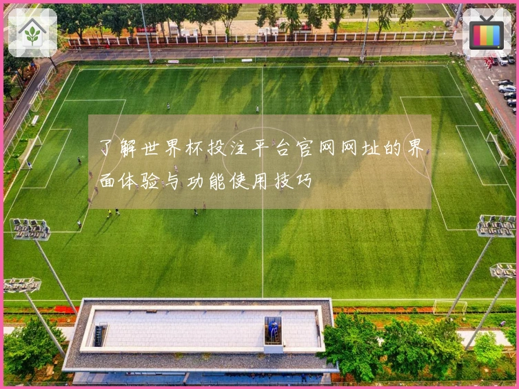 了解世界杯投注平台官网网址的界面体验与功能使用技巧